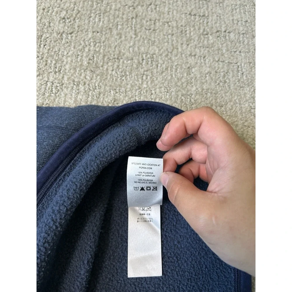 Patagonia Men's Better Sweater 1/4-Zip Blue Comfort Fleece Size S - Gorpcore